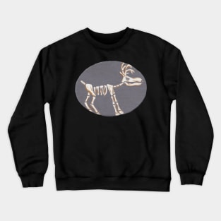 Reindeer Skeleton Crewneck Sweatshirt